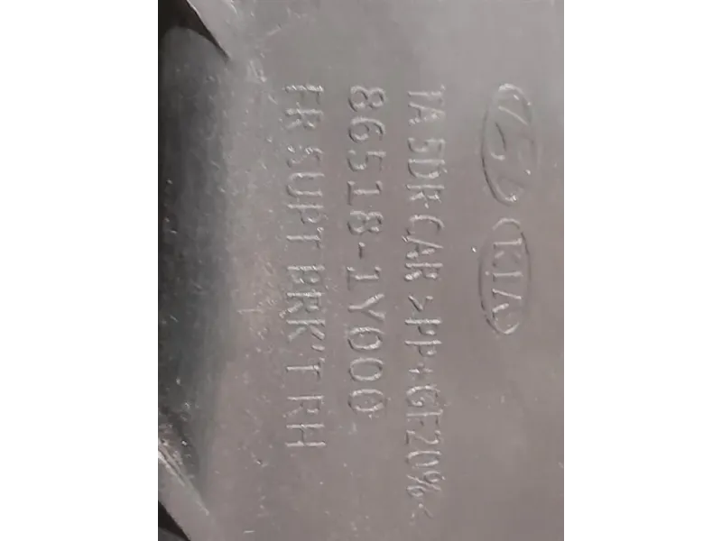 Staffa Sostegno Paraurti ANT DX 865181Y000 Kia Picanto III 2011