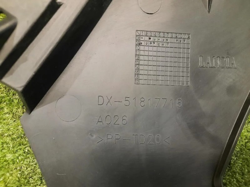 Staffa Sostegno Paraurti ANT DX 51817716 DX Lancia Delta III 2011