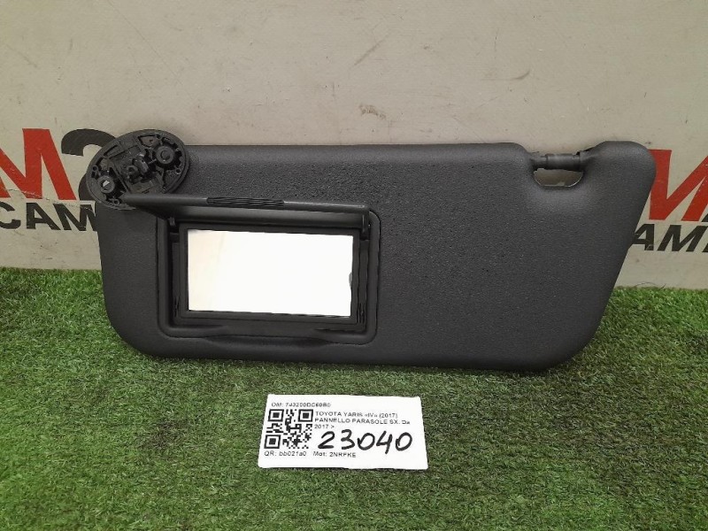Pannello Parasole SX 743200DC60B0 Toyota Yaris IV 2017