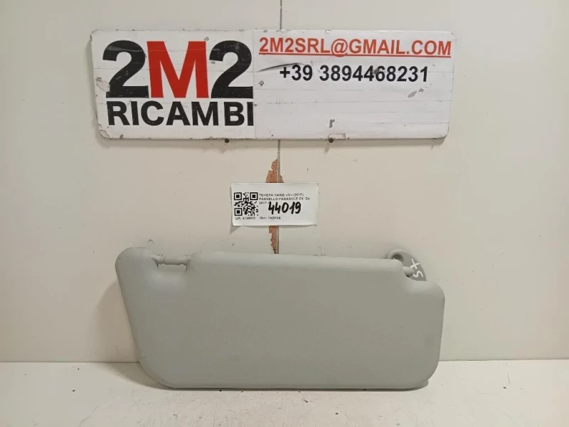 Pannello Parasole SX Toyota Yaris IV 2017