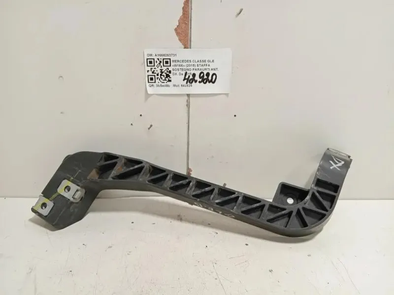 Staffa Sostegno Paraurti ANT DX A1666263731 Mercedes Classe GLE W166 2015