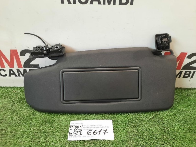 Pannello Parasole SX 31377713 Volvo V40 II 2012