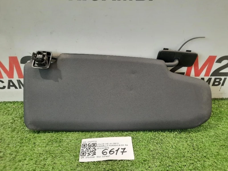 Pannello Parasole SX 31377713 Volvo V40 II 2012