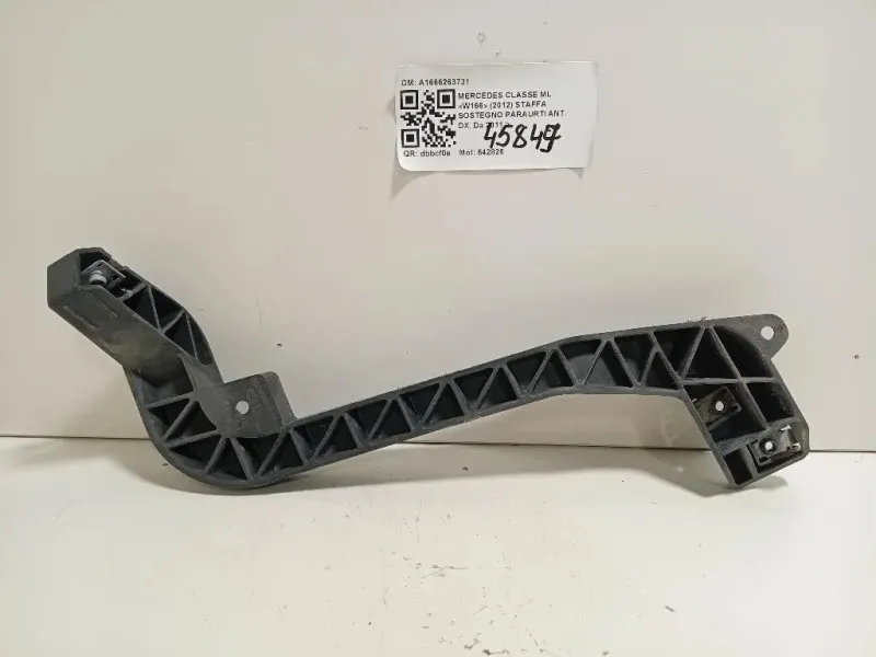 Staffa Sostegno Paraurti ANT DX A1666263731 Mercedes Classe ML W166 2012