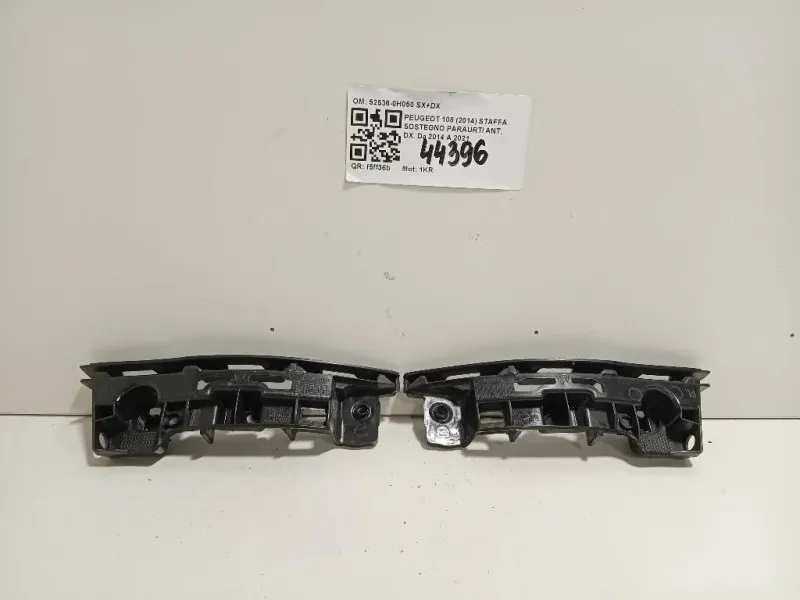 Staffa Sostegno Paraurti ANT DX 52536-0H050 SX+DX Peugeot 108 2014