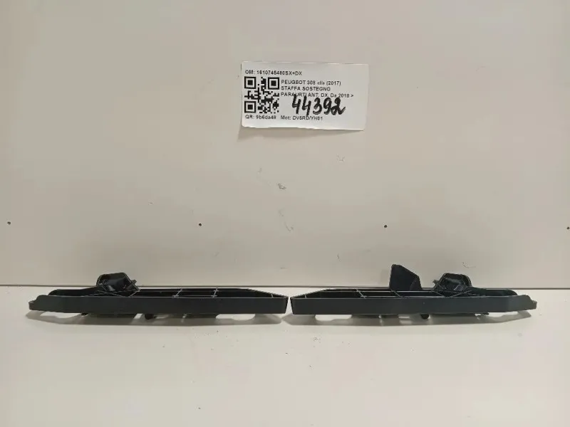 Staffa Sostegno Paraurti ANT DX 1610745480SX+DX Peugeot 308 II 2017