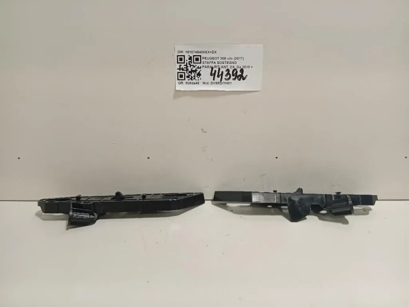 Staffa Sostegno Paraurti ANT DX 1610745480SX+DX Peugeot 308 II 2017