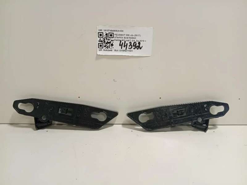 Staffa Sostegno Paraurti ANT DX 1610745480SX+DX Peugeot 308 II 2017