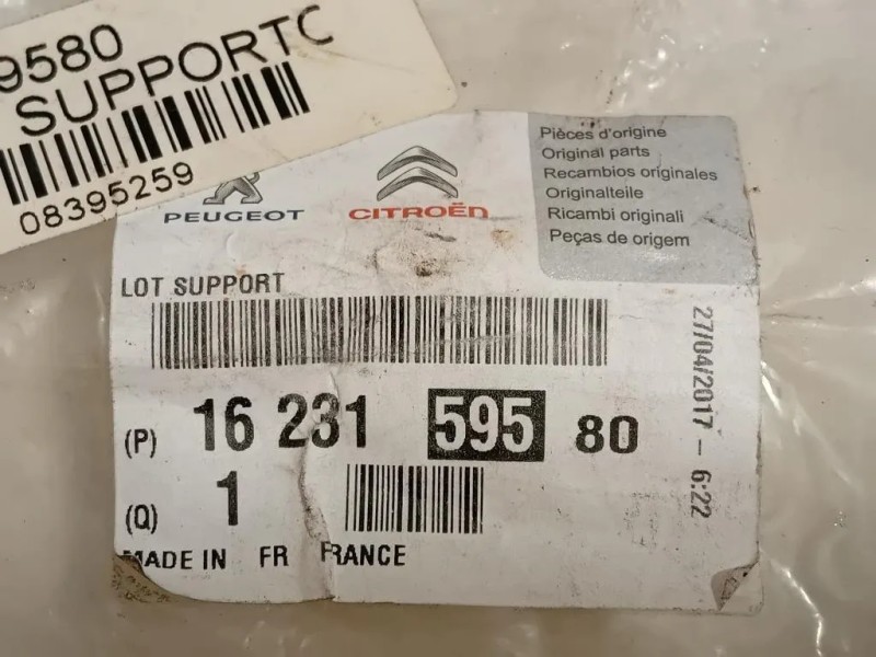 Staffa Sostegno Paraurti ANT DX 1623159580 SX+DX Peugeot 308 II 2017