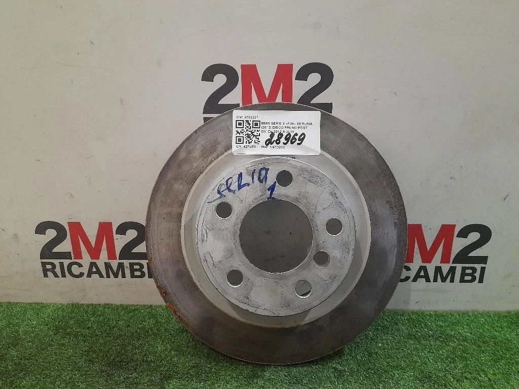Disco Freno POST DX 6792227 Bmw Serie 3 F30 Berlina 2012