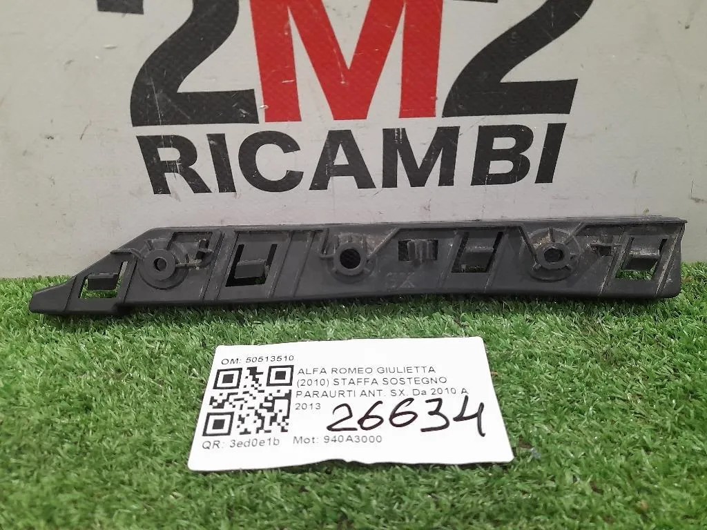Staffa Sostegno Paraurti ANT SX 50513510 SX Alfa Romeo Giulietta 2010