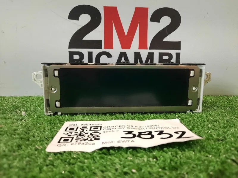 Display Check Control 96646442 Citroen C5 III 2008