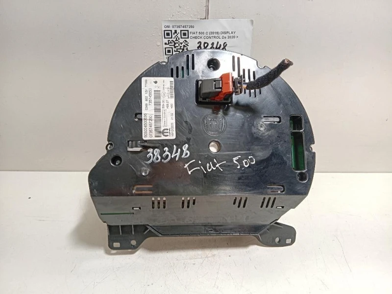 Display Check Control 07357457250 Fiat 500 C 2015