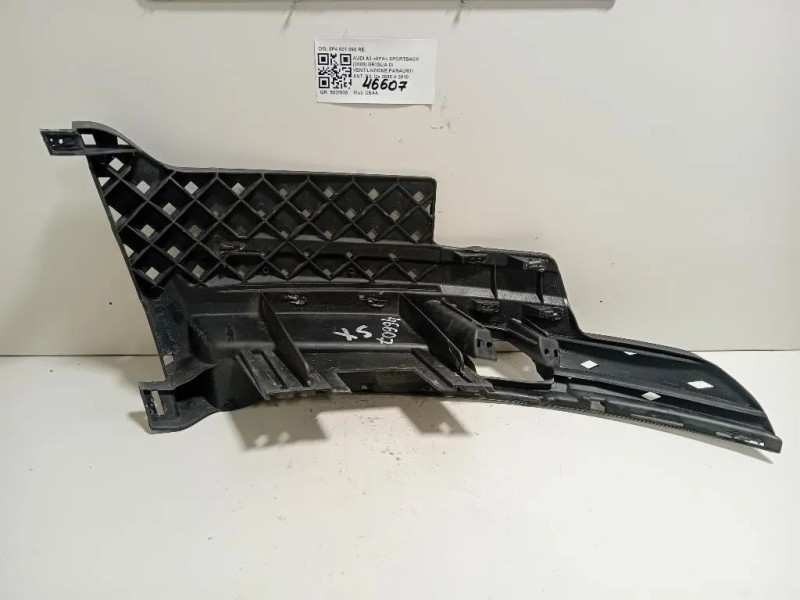 Staffa Sostegno Paraurti ANT SX 8P4 807 095 Audi A3 8PA Sportback 2008