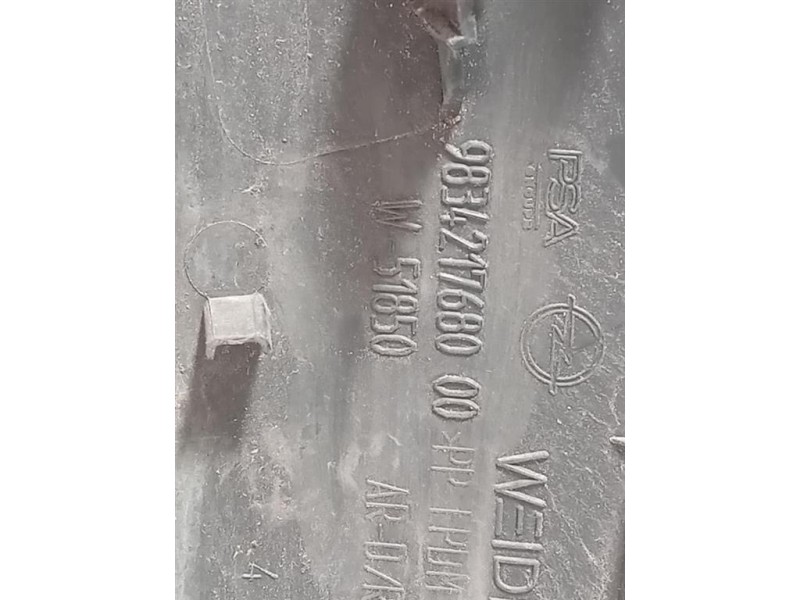 Pannello Rivest Parafango POST DX 9834217680 Opel Mokka B 2020