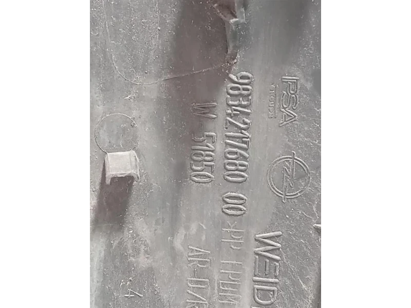 Pannello Rivest Parafango POST DX 9834217680 Opel Mokka B 2020