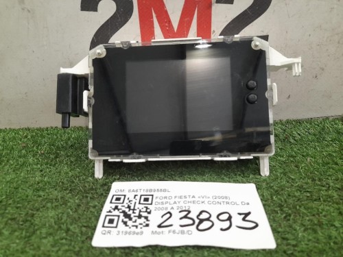 Display Check Control 8A6T18B955BL Ford Fiesta VI 2008