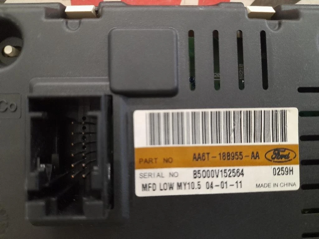 Display Check Control AA6T18B955AA Ford Fiesta VI 2008