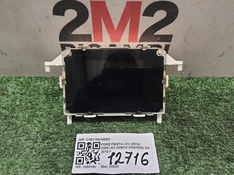Display Check Control C1BT18B955BD Ford Fiesta VI 2012