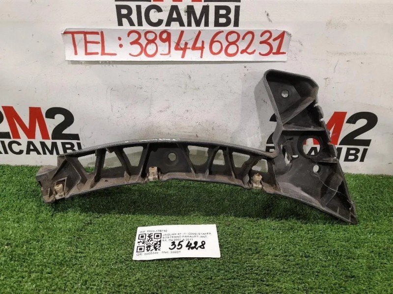 Staffa Sostegno Paraurti ANT SX 8X23-17B750 Jaguar XF I 2008