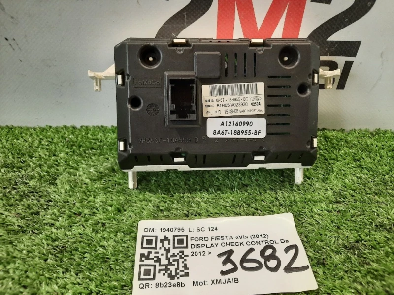Display Check Control 1940795 Ford Fiesta VI 2012