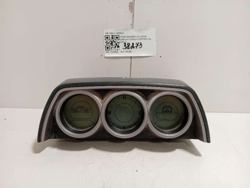 Display Check Control 6M3J-10855-A Ford Ranger III 2009