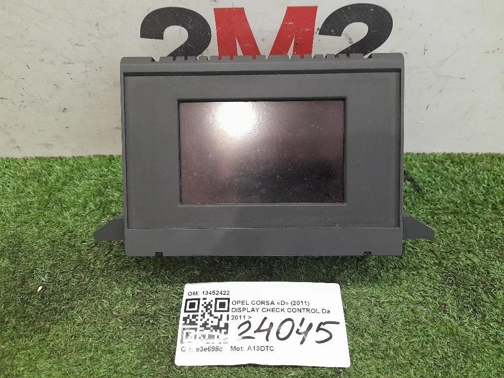 Display Check Control 13452422 Opel Corsa D 2011