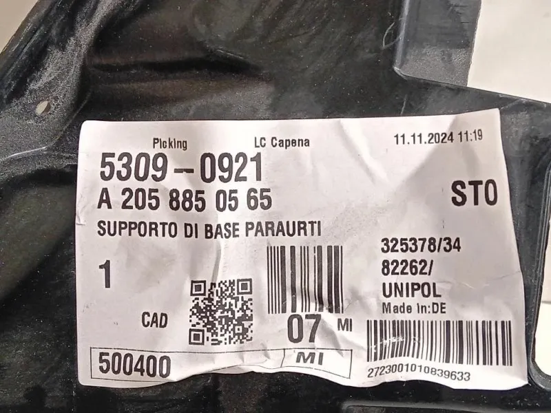 Staffa Sostegno Paraurti ANT SX A 205 885 05 65 Mercedes Classe C S205 SW 2014