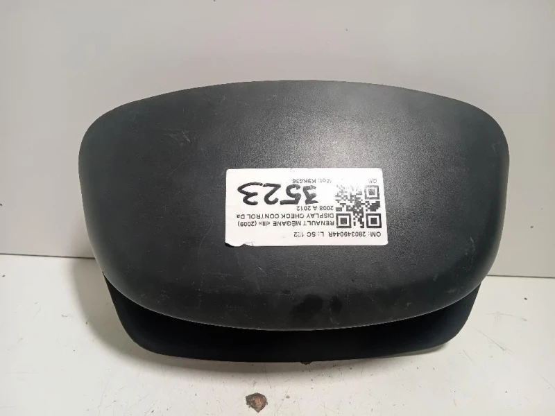 Display Check Control 280349044R Renault Mégane III 2009