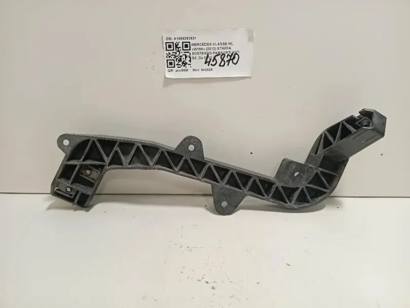 Staffa Sostegno Paraurti ANT SX A1666263631 Mercedes Classe ML W166 2012