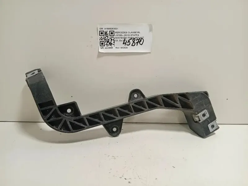 Staffa Sostegno Paraurti ANT SX A1666263631 Mercedes Classe ML W166 2012