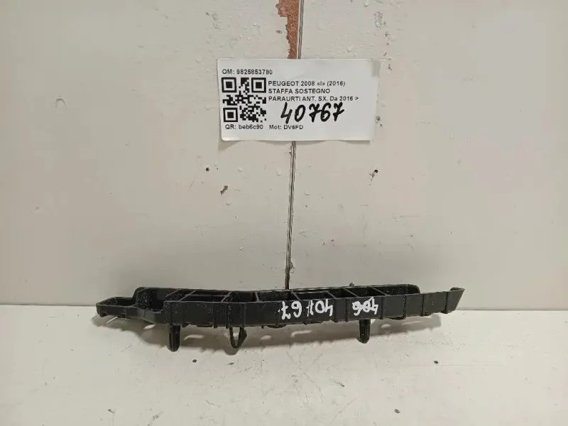 Staffa Sostegno Paraurti ANT SX 9825853780 Peugeot 2008 I 2016