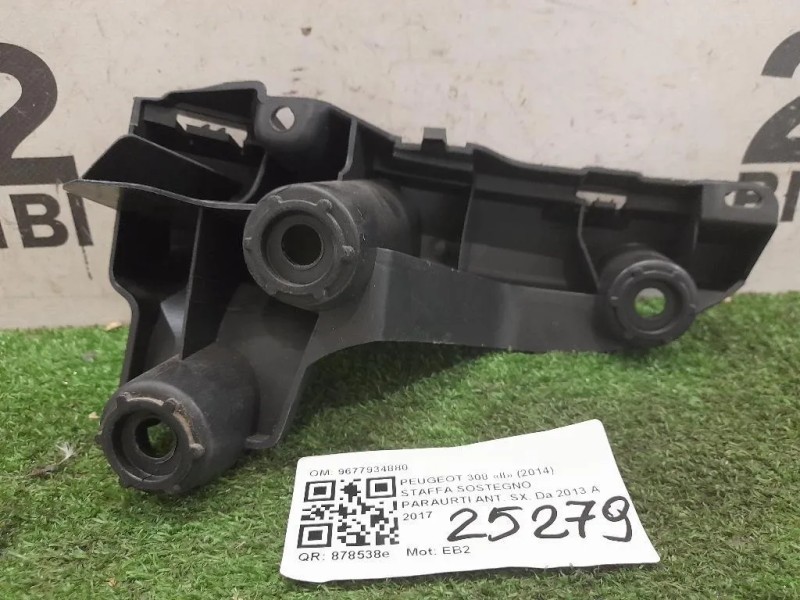 Staffa Sostegno Paraurti ANT SX 9677934880 SX Peugeot 308 II 2014