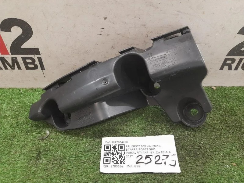 Staffa Sostegno Paraurti ANT SX 9677934880 SX Peugeot 308 II 2014