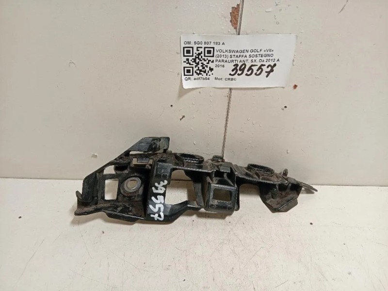 Staffa Sostegno Paraurti ANT SX 5G0 807 183 A Volkswagen GOLF VII 2013