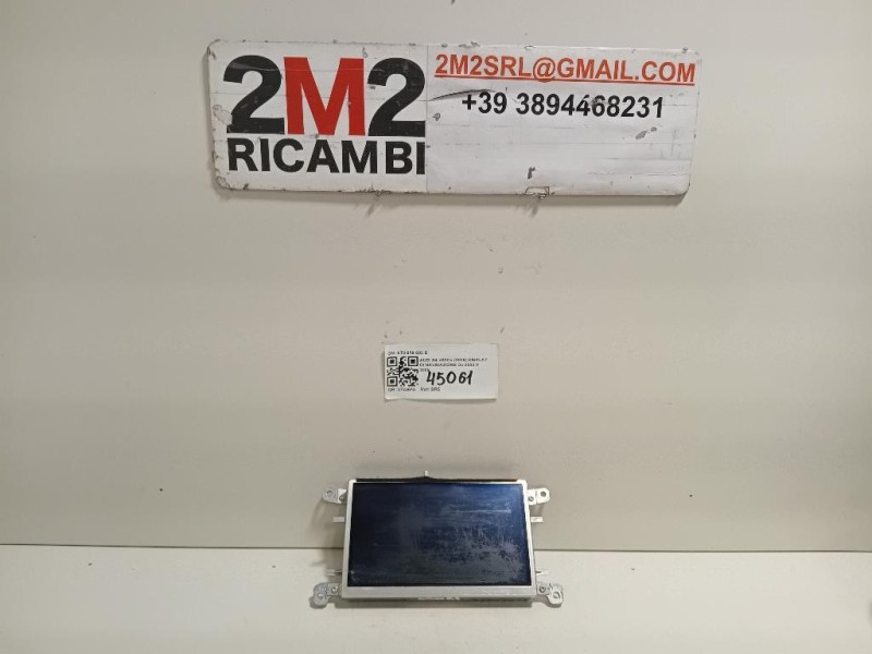 Display DI Navigazione 8T0 919 603 E Audi A4 8EC 2005