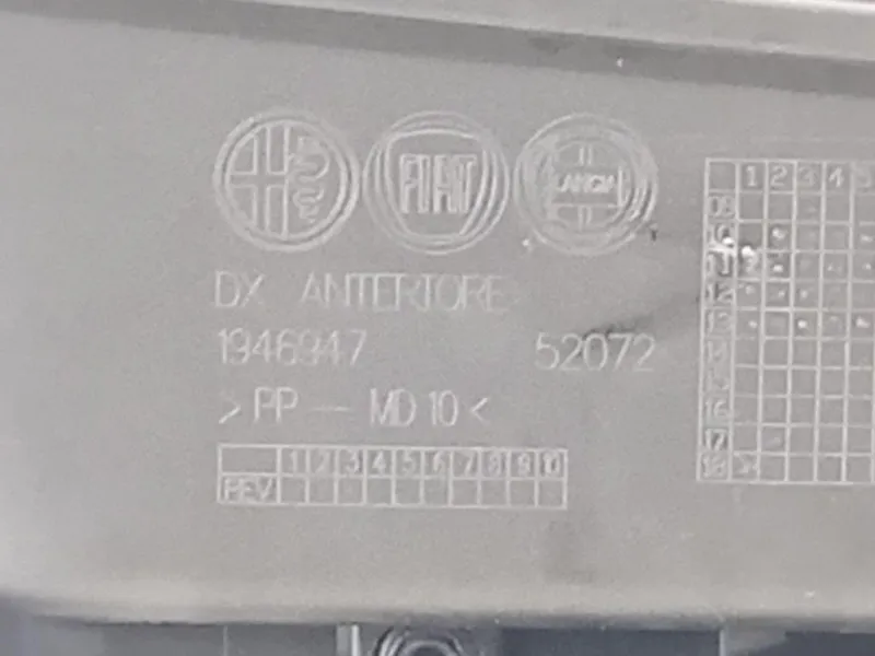 Pannello Rivestimento Porta ANT DX 156156905 Alfa Romeo Giulietta 2010