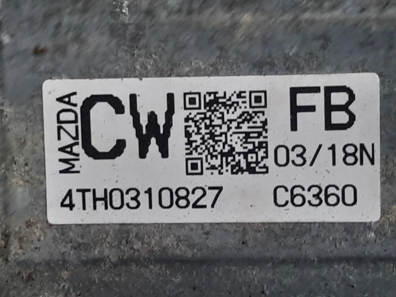 Cambio C6360 CWFB 6 MARCE MANUALE SKYACTIV-G 20 Mazda 6 III 2013