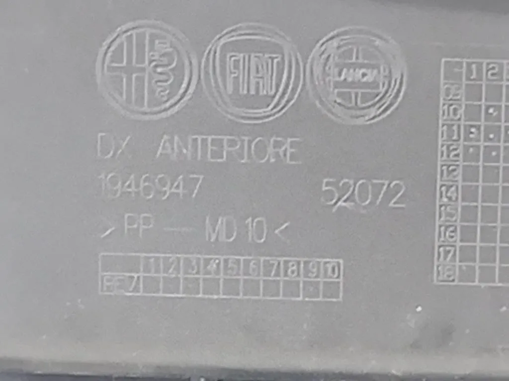 Pannello Rivestimento Porta ANT DX 156156905 Alfa Romeo Giulietta 2013