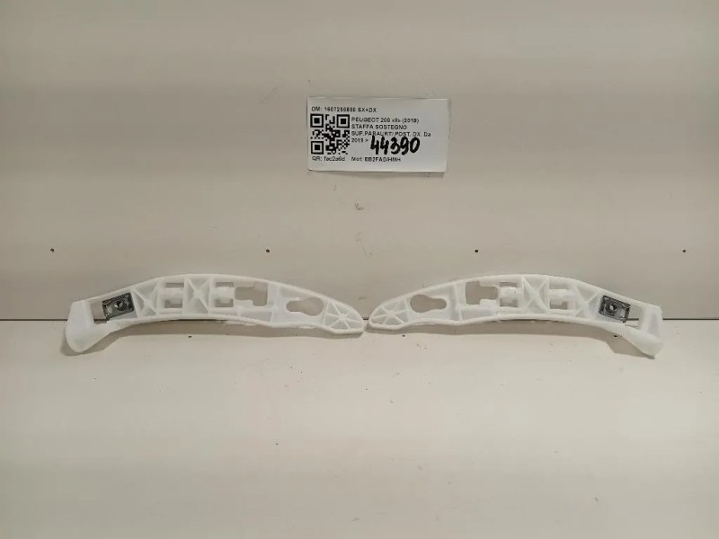 Staffa Sostegno Supparaurti POST DX 1607255680 SX+DX Peugeot 208 II 2019