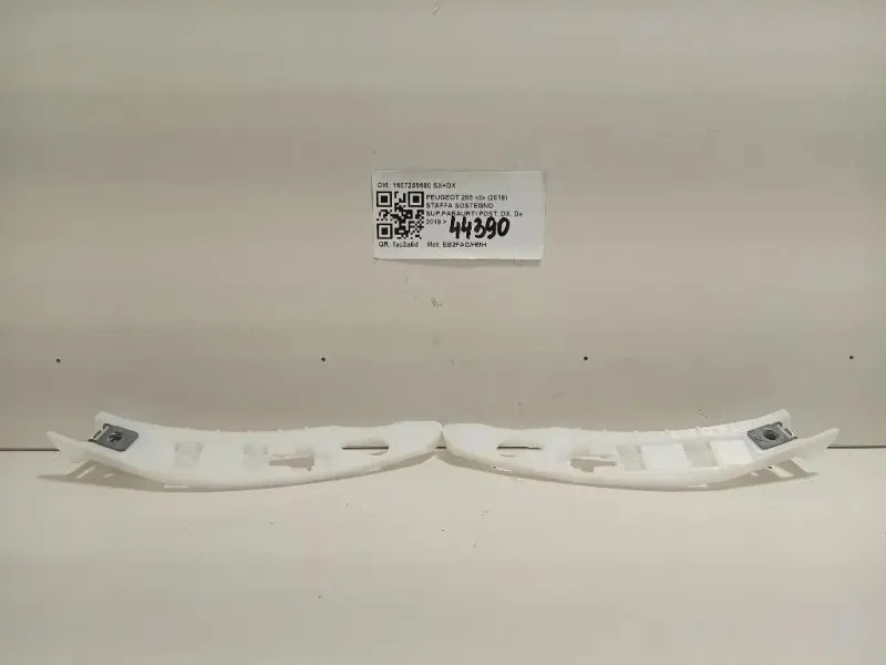 Staffa Sostegno Supparaurti POST DX 1607255680 SX+DX Peugeot 208 II 2019