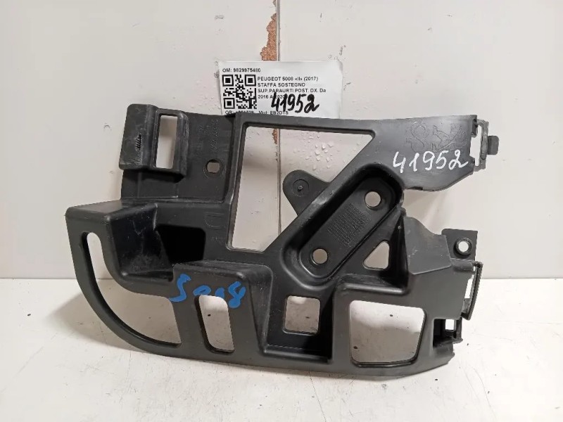 Staffa Sostegno Supparaurti POST DX 9829975480 Peugeot 5008 II 2017