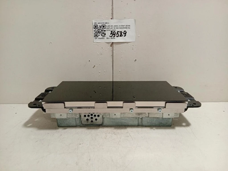 Display DI Navigazione 4K0919605C SCHERMO DISPLAY ORIGINALE AUDI Audi A6 4GD Avant 2016