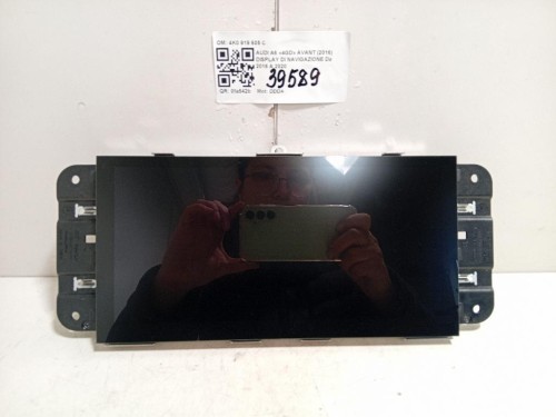 Display DI Navigazione 4K0919605C SCHERMO DISPLAY ORIGINALE AUDI Audi A6 4GD Avant 2016