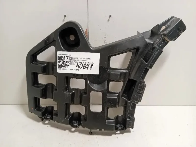 Staffa Sostegno Supparaurti POST SX 9825854180 Peugeot 2008 I 2016