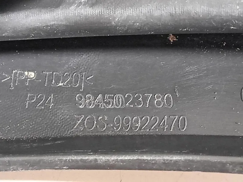 Staffa Sostegno Supparaurti POST SX 9845023780 Peugeot 2008 I 2016