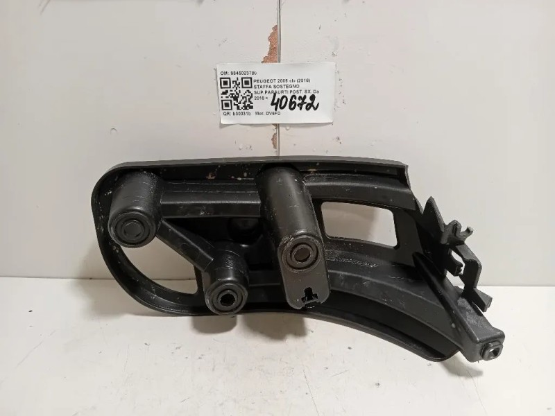 Staffa Sostegno Supparaurti POST SX 9845023780 Peugeot 2008 I 2016