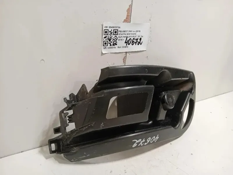 Staffa Sostegno Supparaurti POST SX 9845023780 Peugeot 2008 I 2016