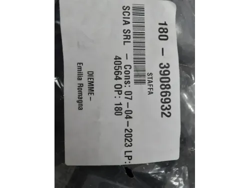 Staffa Spoiler Frangivento POST 39086932 SUPORTO PARAURTI POST DX Opel Astra K 2016