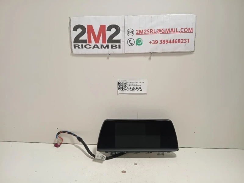 Display DI Navigazione 932212210 Bmw Serie 1 F20 Berlina 2015